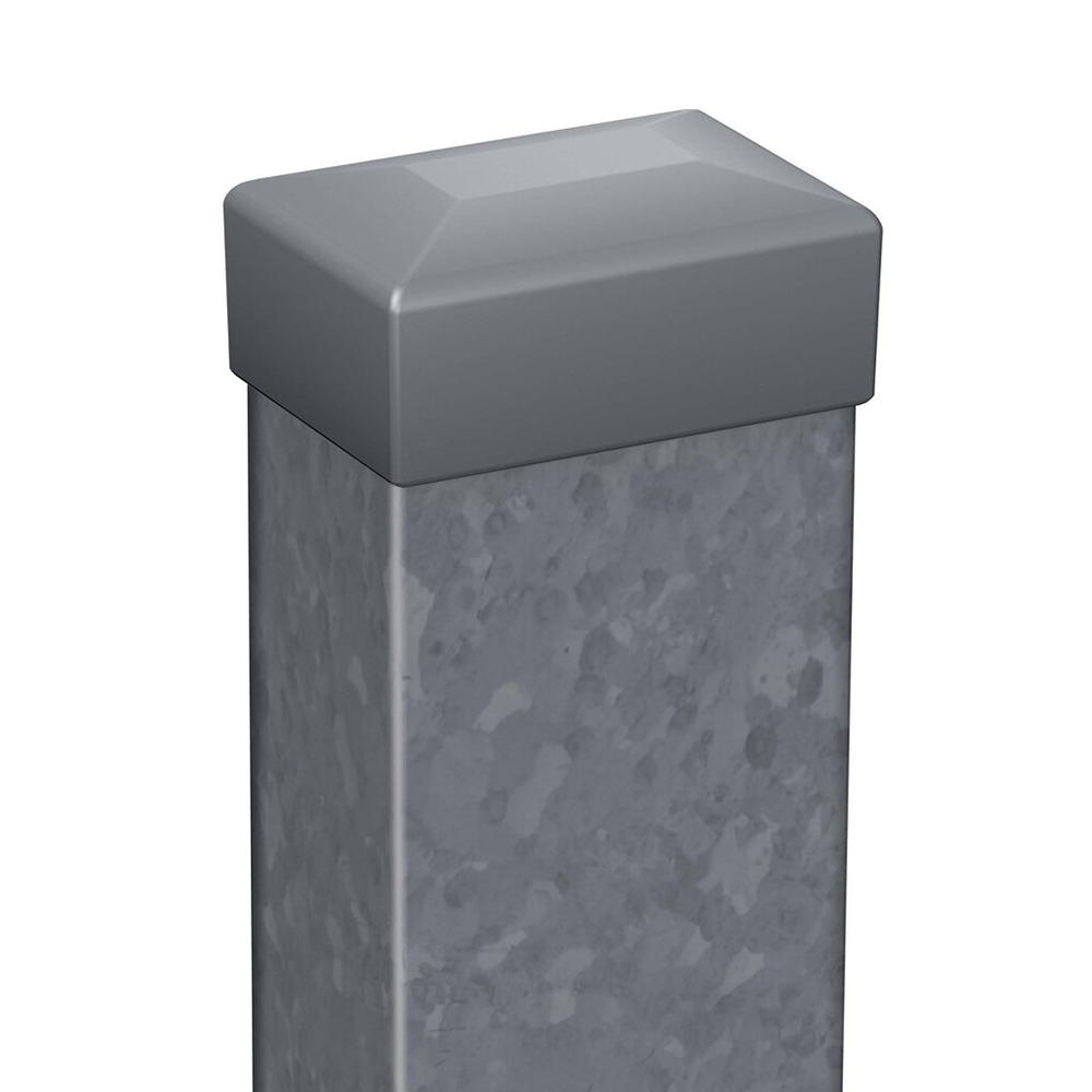 Stâlpi de gard pentru sistem de împrejmuire cu panouri bordurate (60/40/2mm)